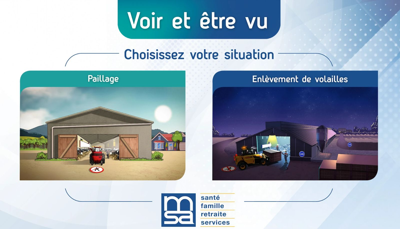 Quiz interactif intégré à une formation e-learning sécurité